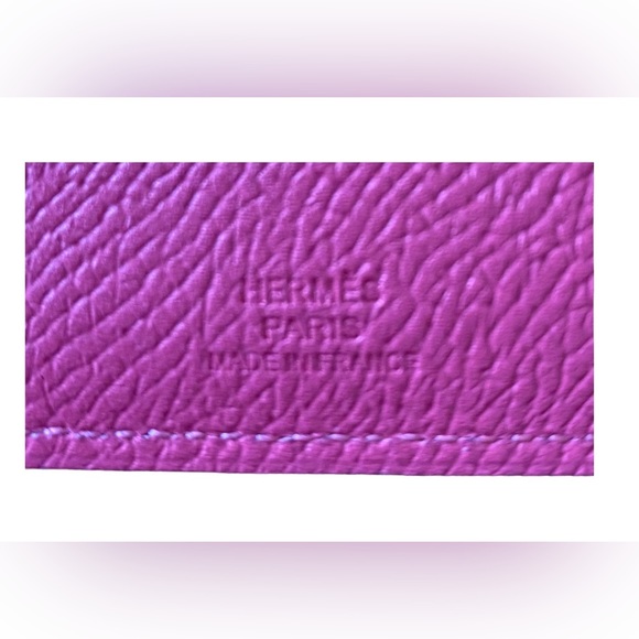 Hermes Epsom Leather Passport Cover - Rose Azalee Tarmac PM - Picture 9 of 16